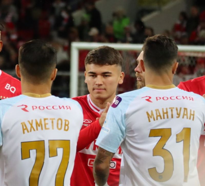 Угальде стал автором первого гола в матче Спартак - Зенит 