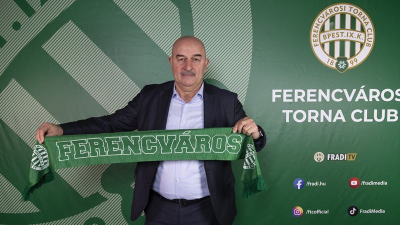 Черчесов представлен в качестве главного тренера «Ференцвароша»