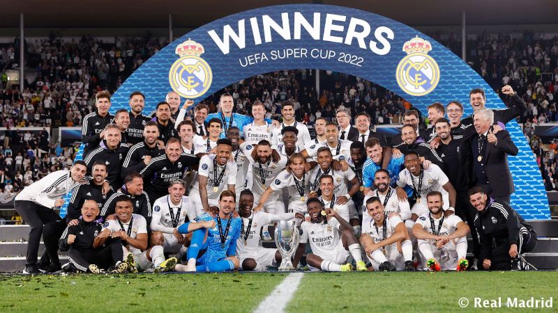 «Реал» в пятый раз завоевал Суперкубок УЕФА