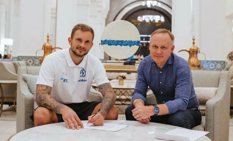 Динамо объявило о продлении контракта с Лещуком