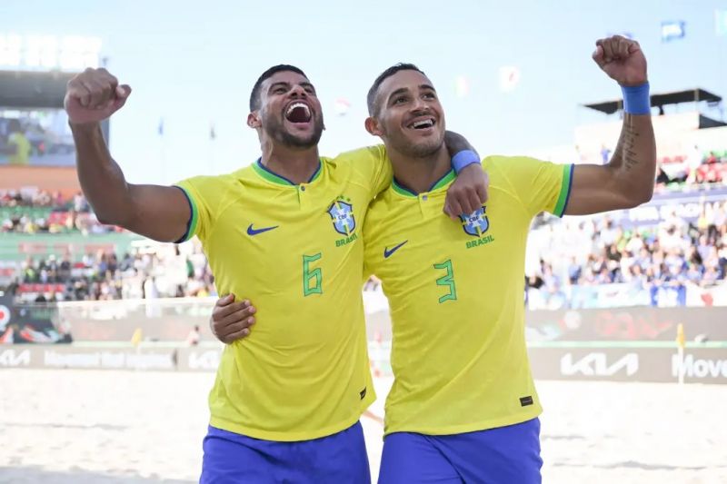 Сборная Бразилии в 15‑й раз выиграла чемпионат мира по пляжному футболу