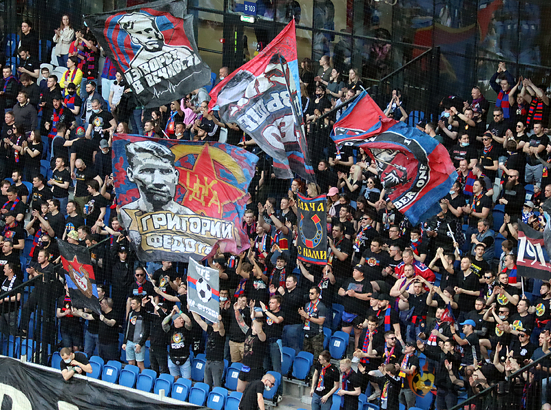 На матче ЦСКА - Балтика ожидается 20 тысяч зрителей, в том числе, 700 героев Крокуса